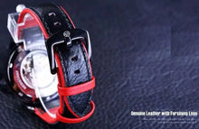 Load image into Gallery viewer, Forsining Scarlet Leather Timepiece