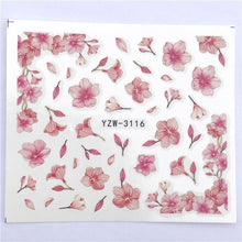 Load image into Gallery viewer, Fox Wolf Animal 3D Embossed Nail Sticker Flower Adhesive Manicure Slider Nail Art Tips Decorations Decals Manicure Design Golden Firework Star Accessories Heart Nail Art Stickers Glitter Decals Love Nail Sequins Laser Heart Nail