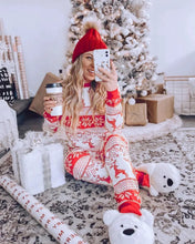 Load image into Gallery viewer, Christmas Pajamas Fall Family Set - # BOAA11710010