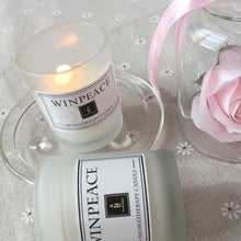 Load image into Gallery viewer, Fragrance Handmade Candle With Glass Candle Stick Pure Natural Soybean Wax With Plant Essential Oils Perfect for Bath Yoga Christmas Birthday Mother's Day Romantic Birthday Scented Candle Creative Soy Wax Hand Gift Candles
