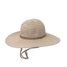 Load image into Gallery viewer, Peter Grimm Francine - Womens Wide Brim Fabric Sun Hat