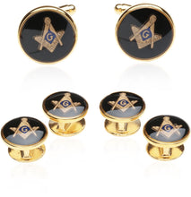 Load image into Gallery viewer, Masonic Gift Idea - Freemason Cufflinks & Studs