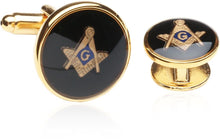 Load image into Gallery viewer, Masonic Gift Idea - Freemason Cufflinks & Studs