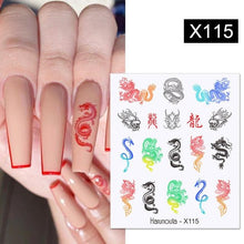 Load image into Gallery viewer, French Rose Gold Striping Tape Nail Design Stripe Lines Geometry 3D Sticker for Nails Gel Polish Sticker Decals for Manicuring Decorations Manicure Stickers Decals Silver Strip Line Nail Decal Self-Adhesive 3D Wave Decal Decoration Metallic Curve Design