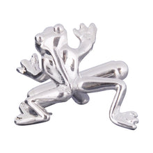 Load image into Gallery viewer, Frog Cufflinks in Sterling Silver