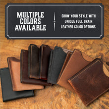 Load image into Gallery viewer, Front Pocket Slim Bifold Wallet for Men