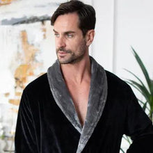Load image into Gallery viewer, Cozy Mens Plush Robes – Built for Comfort, Designed to Last