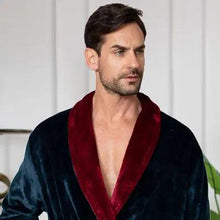 Load image into Gallery viewer, Cozy Mens Plush Robes – Built for Comfort, Designed to Last