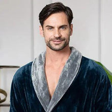 Load image into Gallery viewer, Cozy Mens Plush Robes – Built for Comfort, Designed to Last