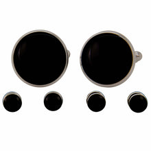 Load image into Gallery viewer, Vittorio Vico Silver Cufflinks & Stud Sets