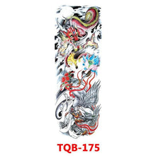 Load image into Gallery viewer, Full Arm Large Size Sleeve Temporary Sticker Dragon Tattoo Waterproof Body Art Realistic 3D Design For Mens