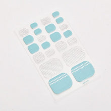 Load image into Gallery viewer, Full Beauty Loveliness Designed Manicure Valentines Nail Art Designer Nail Decals Kids Nails Art Decoration Nail Sticker Set French Tip Guides Stickers French Nail Stickers Form Fringe Guides for Decoration Stencil Tools