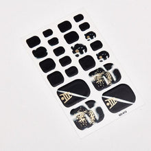 Load image into Gallery viewer, Full Beauty Loveliness Designed Manicure Valentines Nail Art Designer Nail Decals Kids Nails Art Decoration Nail Sticker Set French Tip Guides Stickers French Nail Stickers Form Fringe Guides for Decoration Stencil Tools