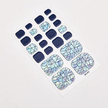 Load image into Gallery viewer, Full Beauty Loveliness Designed Manicure Valentines Nail Art Designer Nail Decals Kids Nails Art Decoration Nail Sticker Set French Tip Guides Stickers French Nail Stickers Form Fringe Guides for Decoration Stencil Tools