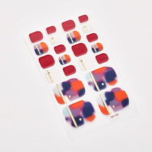 Load image into Gallery viewer, Full Beauty Loveliness Designed Manicure Valentines Nail Art Designer Nail Decals Kids Nails Art Decoration Nail Sticker Set French Tip Guides Stickers French Nail Stickers Form Fringe Guides for Decoration Stencil Tools