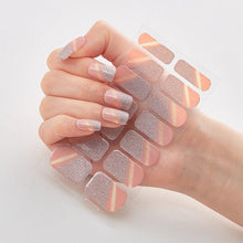 Load image into Gallery viewer, Full Cover Nail Stickers Designer Nail Decals Fashion Five Sorts of Nail Stickers Nail Sticker set Nail Decoration Nail Strips 3D Nail Art Stickers Decal Slider Template Diy Nail Tool Decorations Nail Art Design Self Adhesive Luxury Designer Nail Sticker