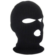 Load image into Gallery viewer, Full Face Cover Ski Mask Hat 3 Holes Balaclava Army Tactical CS Windproof Knit Beanies Bonnet Winter Warm Unisex Caps Neck Gaiter, Winter Balaclava Warm Knit Beanie for Outdoor Sports Outdoor Full Face Cover Thermal Ski Mask One Size