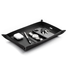 Load image into Gallery viewer, Full Grain Leather Valet Tray / Charging Station