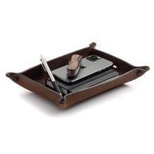 Load image into Gallery viewer, Full Grain Leather Valet Tray / Charging Station