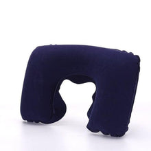Load image into Gallery viewer, Functional Inflatable Neck Pillow Inflatable U Shaped Travel Pillow Car Head Neck Rest Air Cushion for Travel Neck Pillow Functional U-Shape Travel Pillow For Airplane Inflatable Neck Pillow Travel Accessories Comfortable Sleep Pillows