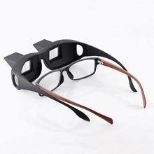 Load image into Gallery viewer, Funny Black Lazy Periscope Horizontal Reading TV Lightweight Sit View Glasses Lie Down Unisex Wide Use Glasses