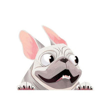 Load image into Gallery viewer, Funny Dog Head In The Crack Vinyl Car Funny Dog Head In The Crack Vinyl Car Stickers Decals Motorcycle Accessories Car-window Decorative Goods Broken Glass Sticker Car Stickers Decals Motorcycle Accessories Car-window Decorative Goods Pvc Car Sticker