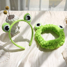 Load image into Gallery viewer, Funny Frog Makeup Headband Wide-brimmed Elastic Hairbands Cute Girls Hair Bands Women Hair Accessories Girls Hairband Gorgeous Hair Accessories For Women