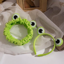 Load image into Gallery viewer, Funny Frog Makeup Headband Wide-brimmed Elastic Hairbands Cute Girls Hair Bands Women Hair Accessories Girls Hairband Gorgeous Hair Accessories For Women
