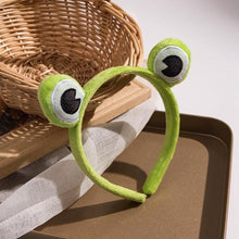 Load image into Gallery viewer, Funny Frog Makeup Headband Wide-brimmed Elastic Hairbands Cute Girls Hair Bands Women Hair Accessories Girls Hairband Gorgeous Hair Accessories For Women