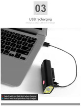 Load image into Gallery viewer, GACIRON 400-1800 Lumens Bicycle Front Light USB Rechargeable Cycling Headlight Flashlight MTB Road Bike Waterproof LED Head Lamp