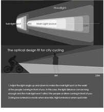 Load image into Gallery viewer, GACIRON 400-1800 Lumens Bicycle Front Light USB Rechargeable Cycling Headlight Flashlight MTB Road Bike Waterproof LED Head Lamp