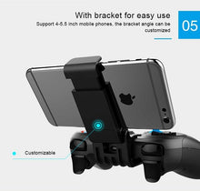 Load image into Gallery viewer, Gamepad Wireless Bluetooth Mobile Game Controller Joystick For Phone Android iOS PC Mobile Game Controller, Wireless Bluetooth Gamepad Joystick Multimedia Game Controller Compatible with Android Perfect for The Most Games