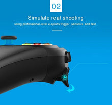 Load image into Gallery viewer, Gamepad Wireless Bluetooth Mobile Game Controller Joystick For Phone Android iOS PC Mobile Game Controller, Wireless Bluetooth Gamepad Joystick Multimedia Game Controller Compatible with Android Perfect for The Most Games