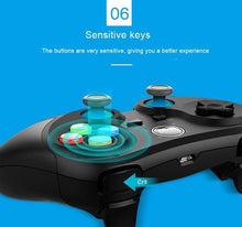 Load image into Gallery viewer, Gamepad Wireless Bluetooth Mobile Game Controller Joystick For Phone Android iOS PC Mobile Game Controller, Wireless Bluetooth Gamepad Joystick Multimedia Game Controller Compatible with Android Perfect for The Most Games