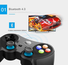 Load image into Gallery viewer, Gamepad Wireless Bluetooth Mobile Game Controller Joystick For Phone Android iOS PC Mobile Game Controller, Wireless Bluetooth Gamepad Joystick Multimedia Game Controller Compatible with Android Perfect for The Most Games