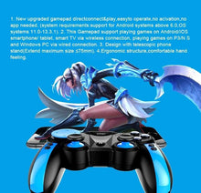 Load image into Gallery viewer, Gamepad Wireless Bluetooth Mobile Game Controller Joystick For Phone Android iOS PC Mobile Game Controller, Wireless Bluetooth Gamepad Joystick Multimedia Game Controller Compatible with Android Perfect for The Most Games
