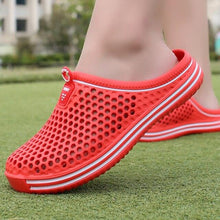Load image into Gallery viewer, Garden Clog Women Quick Drying Summer Beach Slipper Flat Outdoor Sandals Breathable Mesh Sandals Beach Footwear Anti-Slip Slippers Quick Drying Sandals