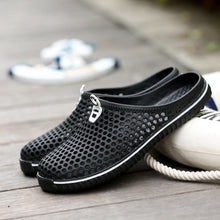 Load image into Gallery viewer, Garden Clog Women Quick Drying Summer Beach Slipper Flat Outdoor Sandals Breathable Mesh Sandals Beach Footwear Anti-Slip Slippers Quick Drying Sandals