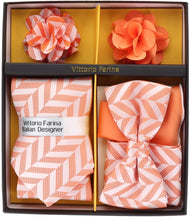 Load image into Gallery viewer, Vittorio Farina Gift Box (Necktie, Bow Tie, Pocket Squares and Flower Lapel Pin)