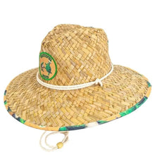 Load image into Gallery viewer, Peter Grimm Grateful Dead Dancing Turtles Lifeguard - Straw Lifeguard Hat