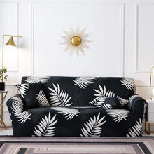 Load image into Gallery viewer, Geometric Sofa Covers Stretch Plaid Sofa Slipcovers for Living Room Elastic Sofa Cover Couch Armchair Cover Towel 1 2 3 4 Seater Slipcover For Sofas Loveseat Armchair Living Room Universal Furniture