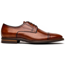 Load image into Gallery viewer, 25-548-CGN GIOVANNI Italian Calfskin Lace Up Cognac