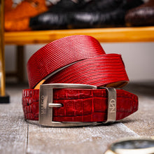 Load image into Gallery viewer, Giovanni Belt Red