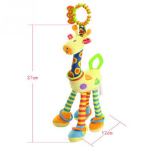 Load image into Gallery viewer, Giraffe Bed Bell Rattle and Car Hanging Toy - # BAGE81110015