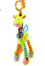 Load image into Gallery viewer, Giraffe Bed Bell Rattle and Car Hanging Toy - # BAGE81110015