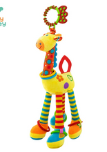 Load image into Gallery viewer, Giraffe Bed Bell Rattle and Car Hanging Toy - # BAGE81110015