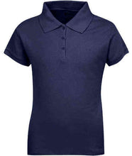 Load image into Gallery viewer, Juniors Short Sleeve Dri Fit Moisture Wicking Polo Shirt