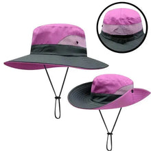 Load image into Gallery viewer, Girls' Ponytail UV Shield Sun Hat