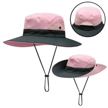 Load image into Gallery viewer, Girls' Ponytail UV Shield Sun Hat