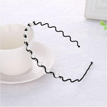 Load image into Gallery viewer, Girls Shiny Luxury Rhinestone Hair Band High Quality Diamond Pearls Hair Hoop Accessories for Women Crystal Headbands Ornaments